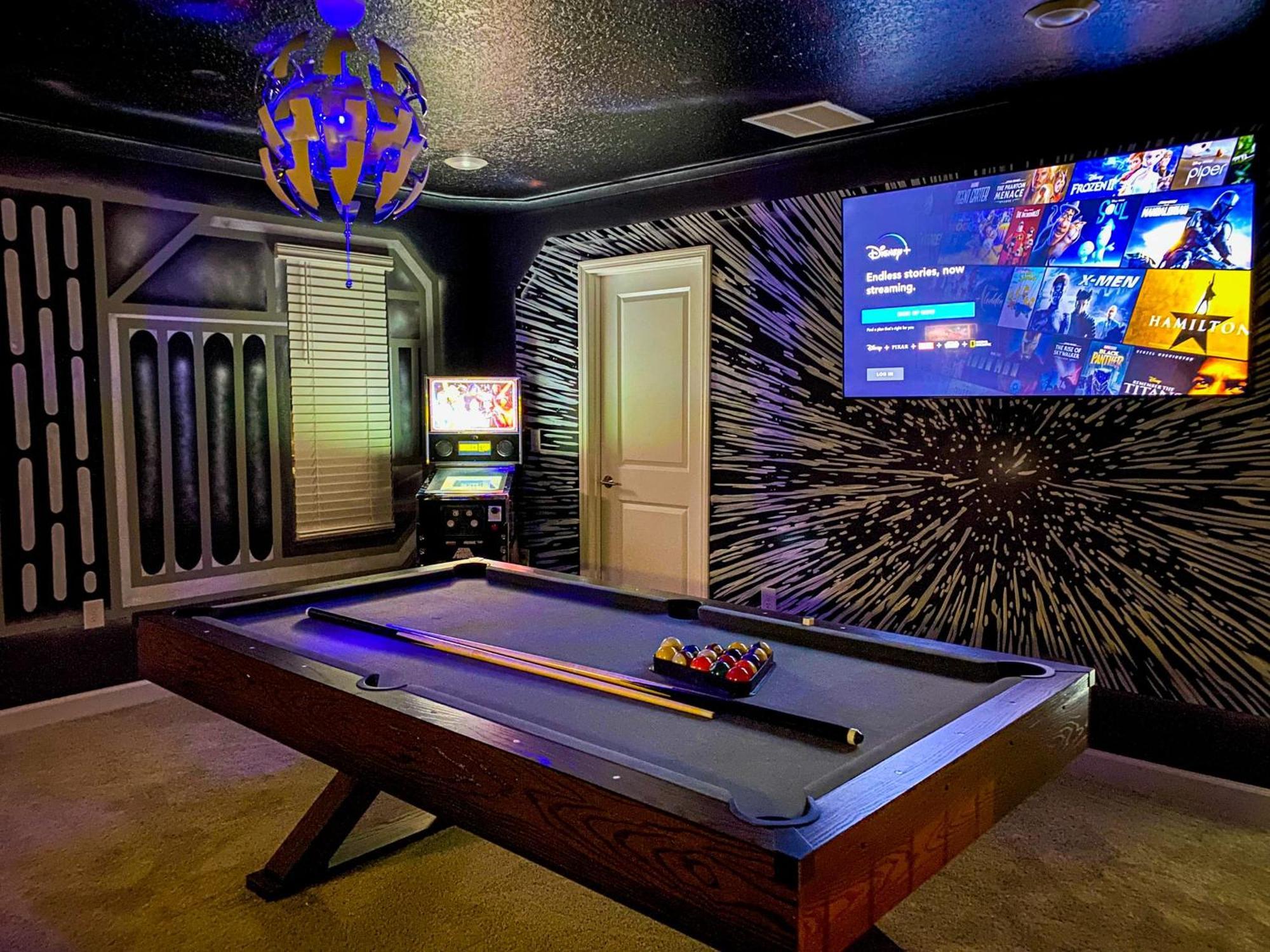 Magical Family Vacation Home Near Disney World At Storey Lake, Star Wars Gameroom, Pool, Theater, Mickey Slide, Sleeps Up To 28 キシミー エクステリア 写真