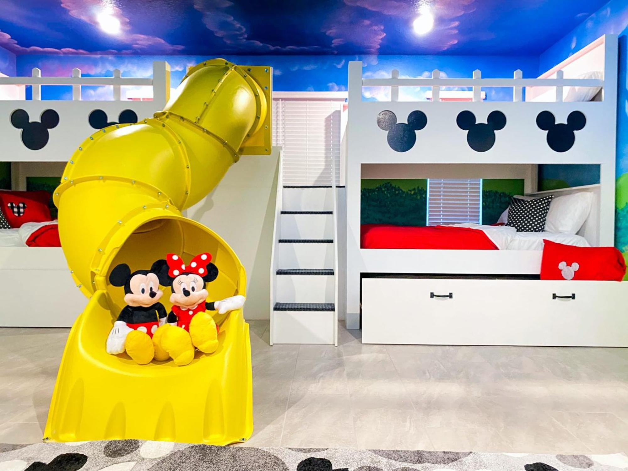 Magical Family Vacation Home Near Disney World At Storey Lake, Star Wars Gameroom, Pool, Theater, Mickey Slide, Sleeps Up To 28 キシミー エクステリア 写真